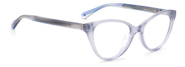 Premium Women Kate Spade Model Eyeglasses: Novalee -Blue- SpecSMART Eye Clinic (Diagonal View)